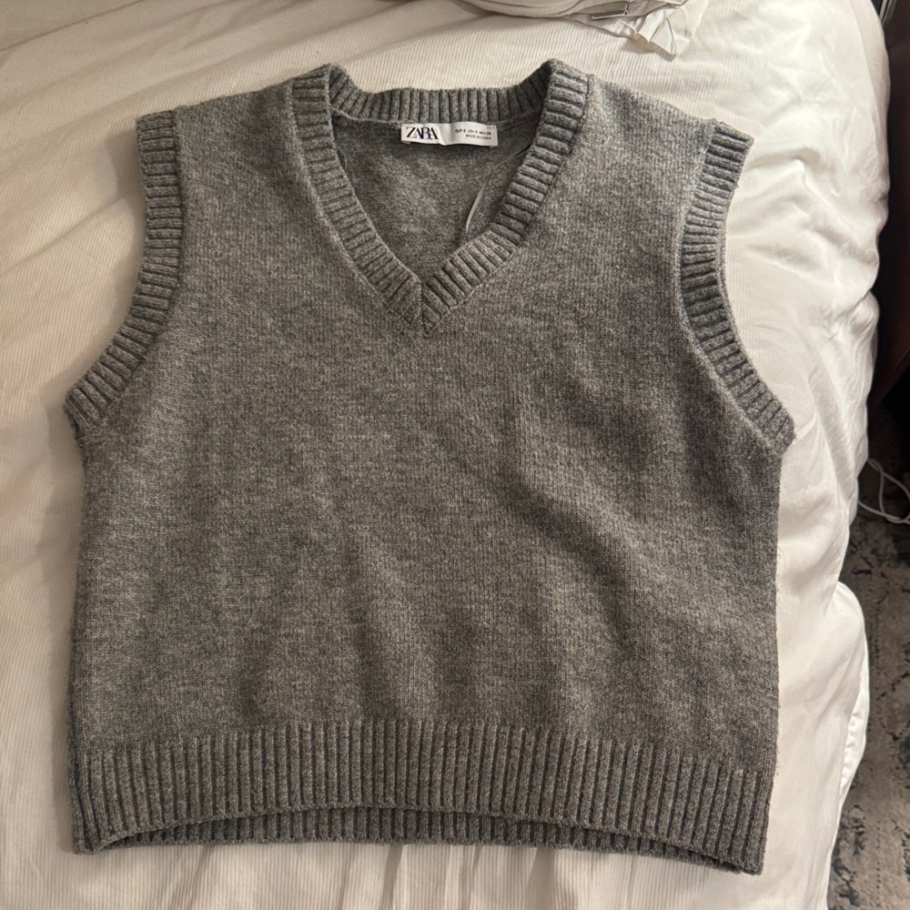 Zara Knit Sweater Vest